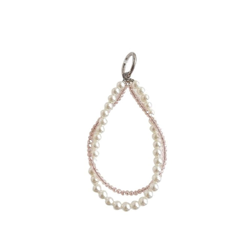 Chromahome Light Luxury Crystal Pearl Double Chain Phone Wristlets - Chromahome  