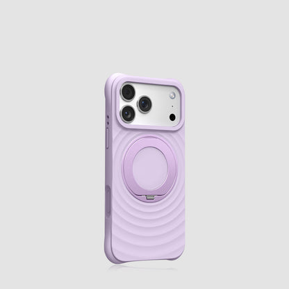 Chromahome Liquid Silicone Solid Color 360 Degree Rotating Stand iPhone Case - Chromahome  