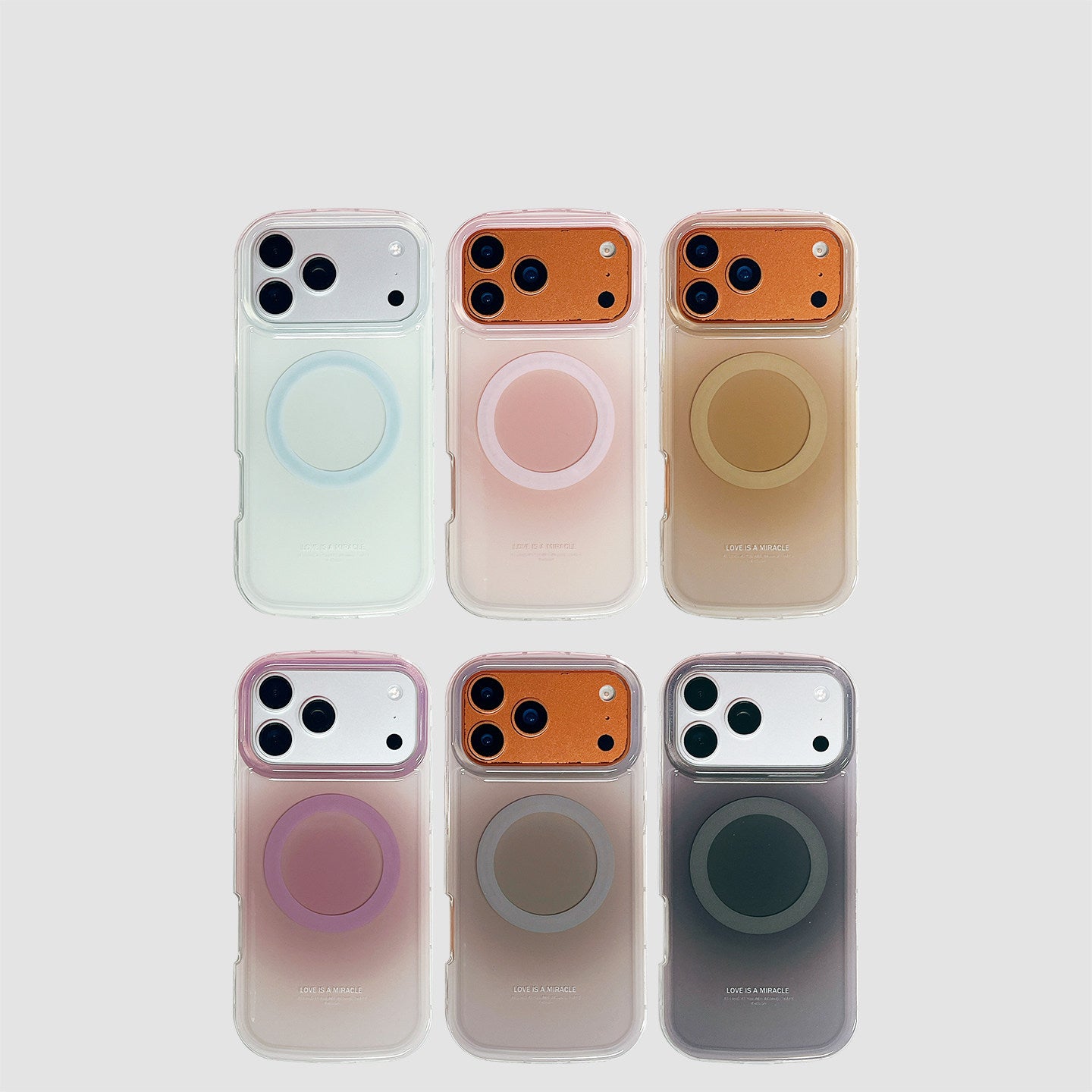 Chromahome Minimalist High-End Solid Color Gradient Magnetic iPhone Case - Chromahome  
