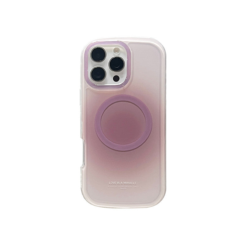 Chromahome Minimalist High-End Solid Color Gradient Magnetic iPhone Case - Chromahome