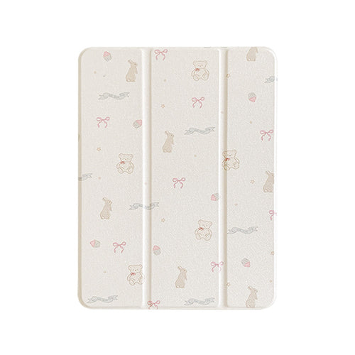 Chromahome Pink Floral Suitable iPad Protective Case - Chromahome  