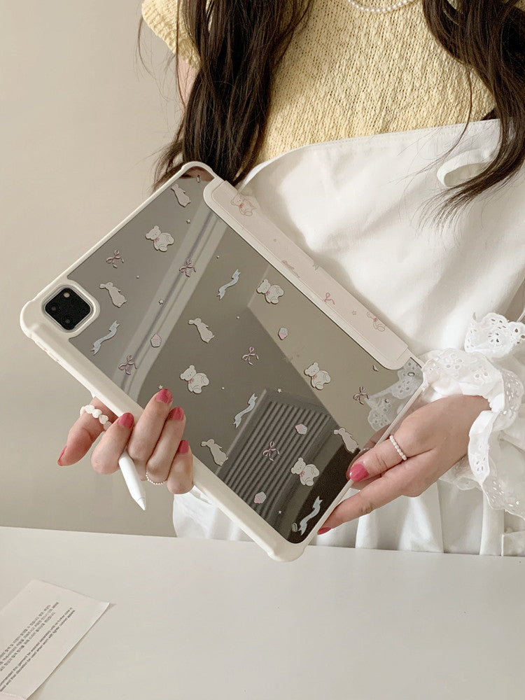 Chromahome Pink Floral Suitable iPad Protective Case - Chromahome  