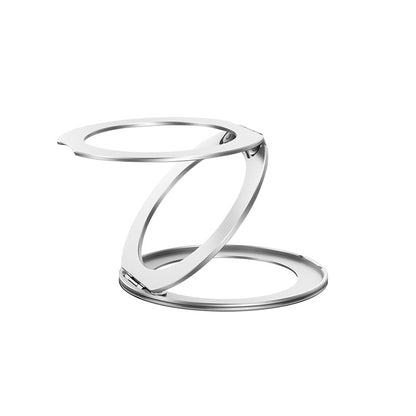 Chromahome Pivot Adhesive Dual Ring Stackable Finger Ring Holder Phone Stand - Chromahome  