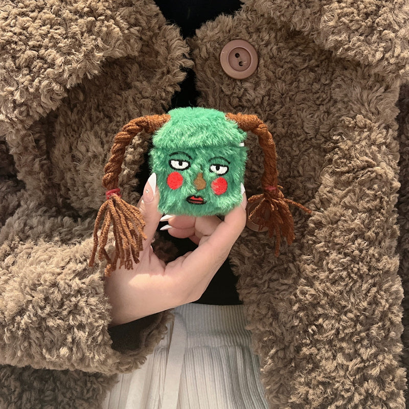 Chromahome Plush Funny Braid AirPods Case - Chromahome  