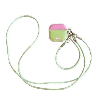 Chromahome Retro Solid Color Leather AirPods Case - Chromahome  