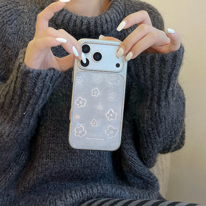 Chromahome Silver Flower iPhone Case - Chromahome  