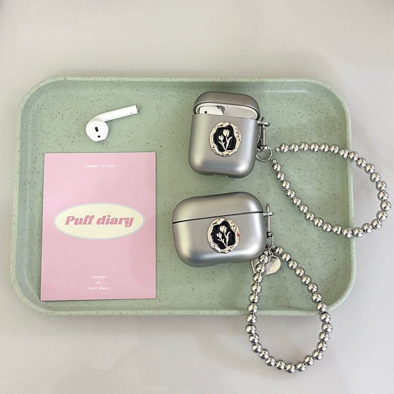 Chromahome Silver Tulip AirPods Case - Chromahome  