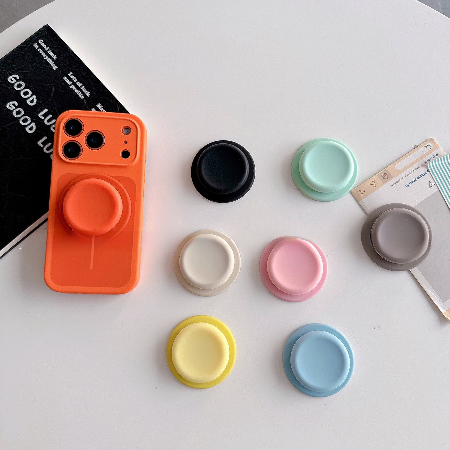 Chromahome Simple Liquid Macaron Magsafe Magnetic iPhone Holder - Chromahome  