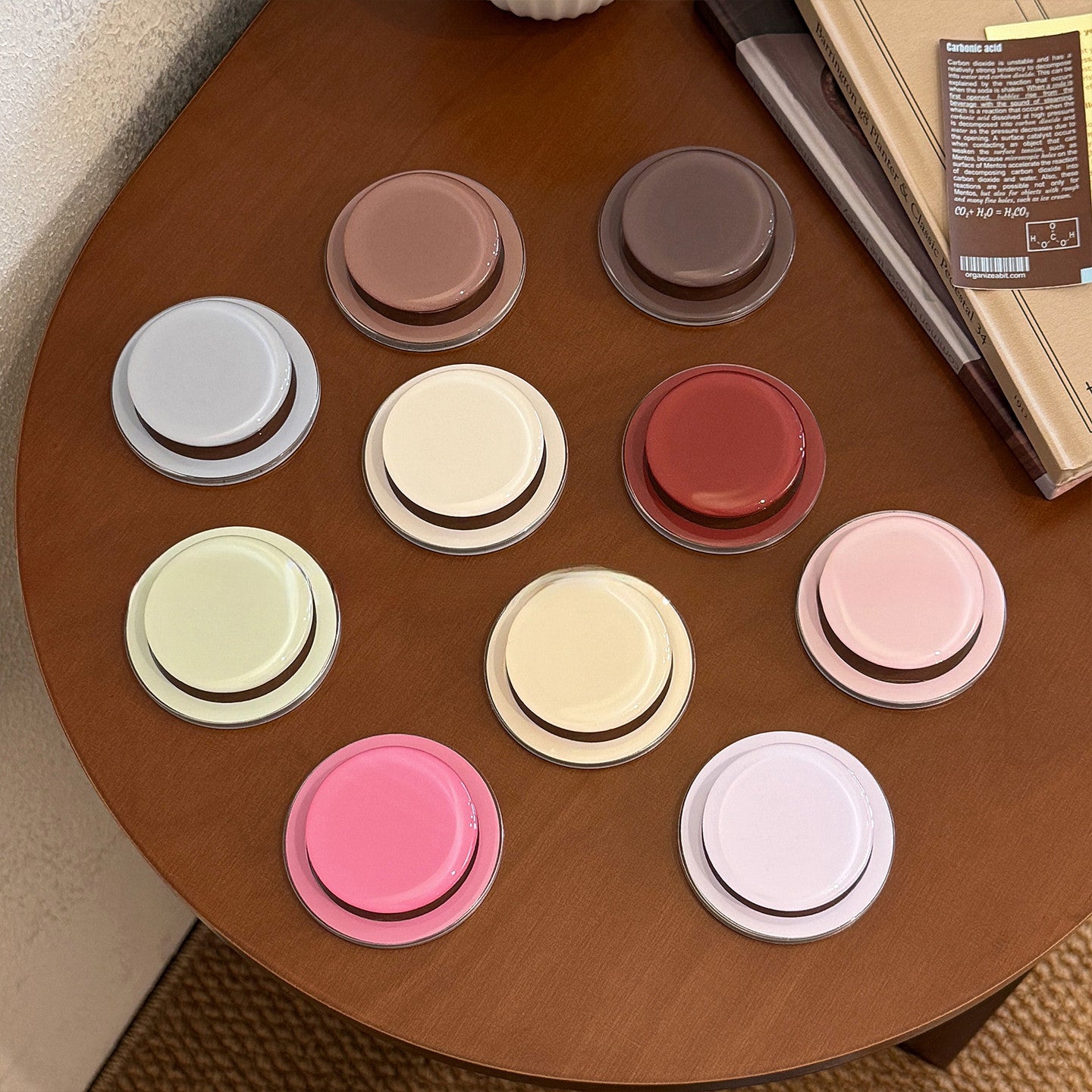 Chromahome Simple Macaron Solid Color MagSafe Adhesive Ring Holder - Chromahome  