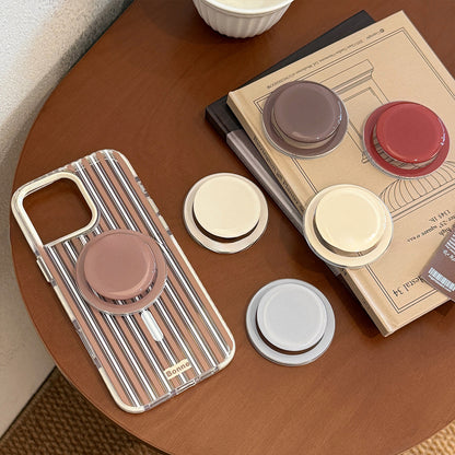 Chromahome Simple Macaron Solid Color MagSafe Adhesive Ring Holder - Chromahome  