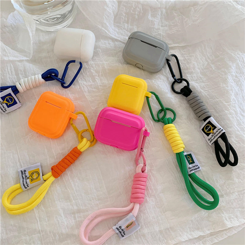 Chromahome Simple Solid Color Dopamine Woven Apple AirPods Case - Chromahome  