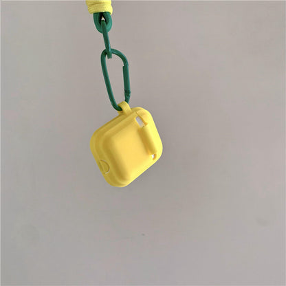 Chromahome Simple Solid Color Dopamine Woven Apple AirPods Case - Chromahome  