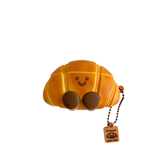 Chromahome Simulation Cute Croissant AirPods Case - Chromahome  