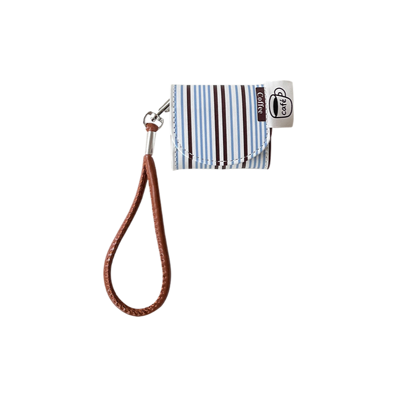 Chromahome Striped Coffee AirPods Case - Chromahome  