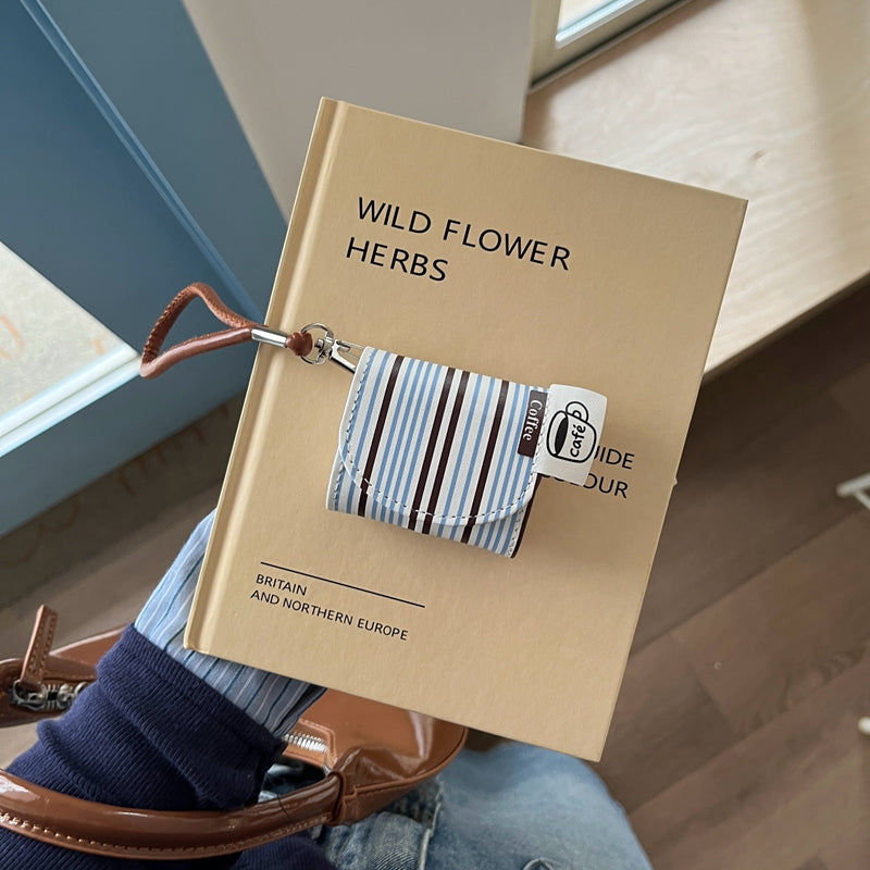 Chromahome Striped Coffee AirPods Case - Chromahome  