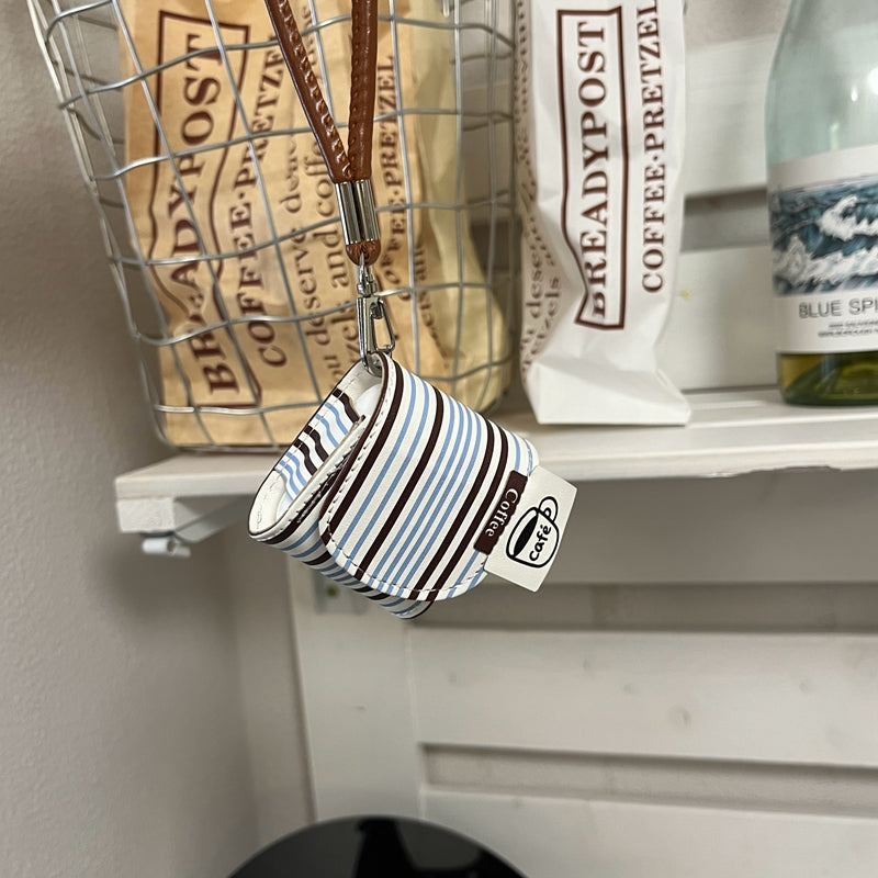 Chromahome Striped Coffee AirPods Case - Chromahome  