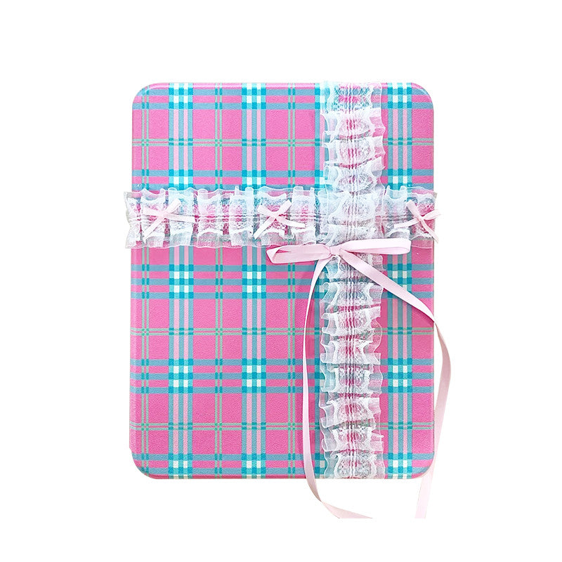 Chromahome Sweet Cool Denim Puzzle Woven Strap iPad Case - Chromahome  