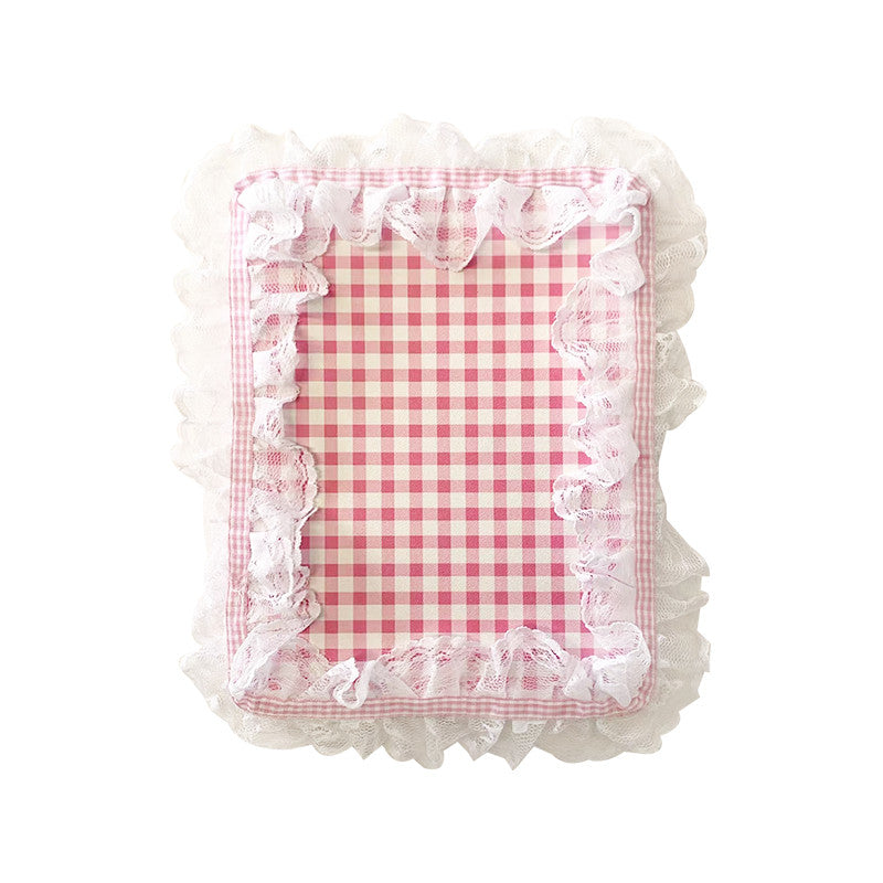 Chromahome Sweet Cool Denim Puzzle Woven Strap iPad Case - Chromahome  