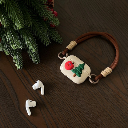 Chromahome Three-dimensional Apple Tree Lanyard AirPods Case - Chromahome  