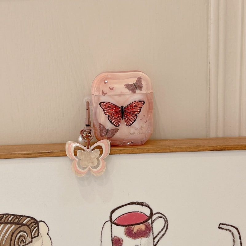 Chromahome Three-dimensional Brown Butterfly AirPods Case - Chromahome  