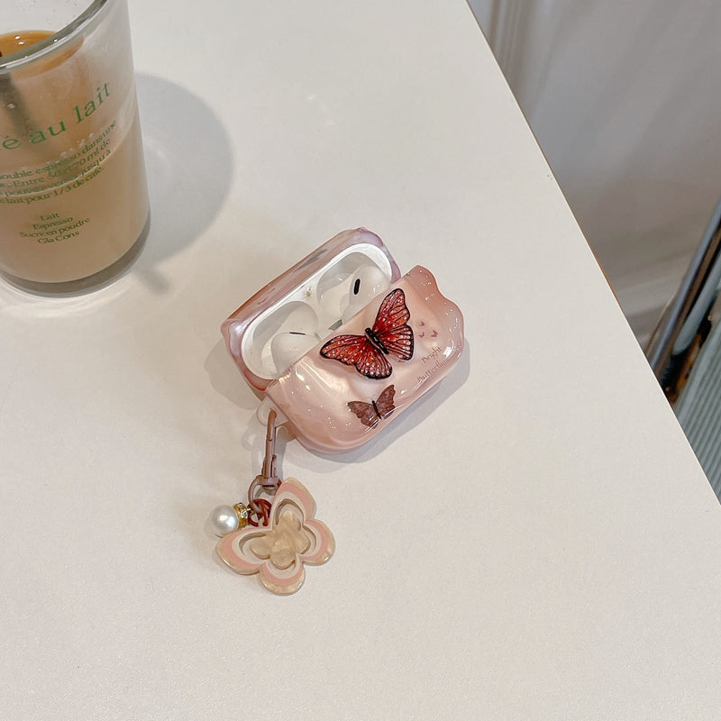 Chromahome Three-dimensional Brown Butterfly AirPods Case - Chromahome  