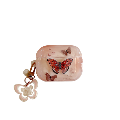 Chromahome Three-dimensional Brown Butterfly AirPods Case - Chromahome  