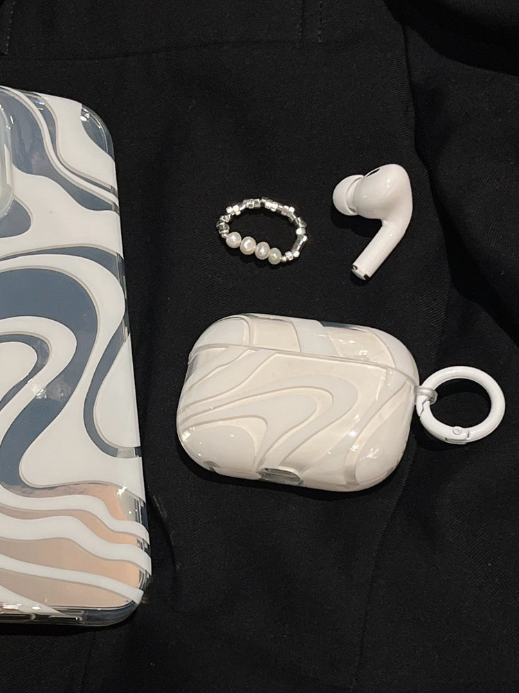 Chromahome White Curve AirPods Case - Chromahome  