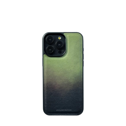 Chromahome plum green gradient iPhone case - Chromahome  