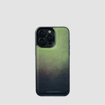 Chromahome plum green gradient iPhone case - Chromahome  