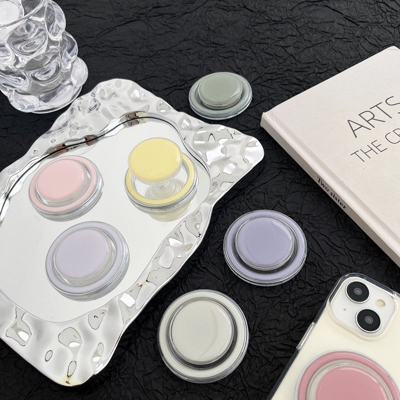 Chromahome Simple Morandi Color MagSafe Adhesive Ring Holder