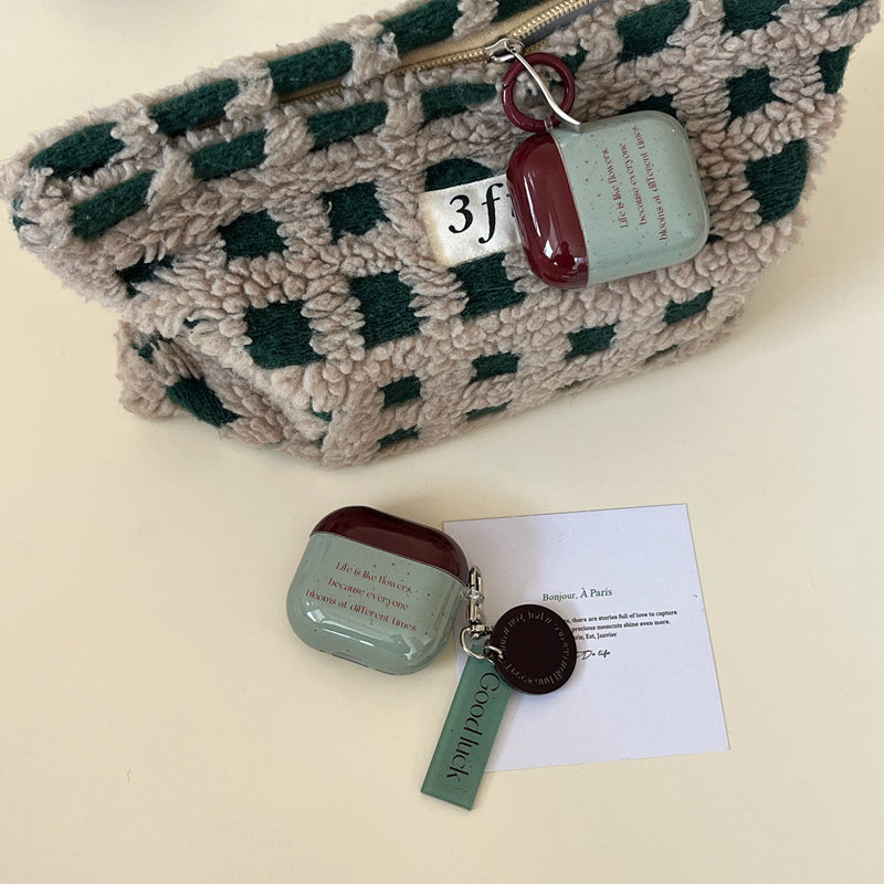 Chromahome Green Bottom Splash Ink AirPods Case - Chromahome  