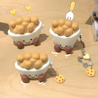 Chromahome Cartoon Fish and Chips AirPods Case - Chromahome  