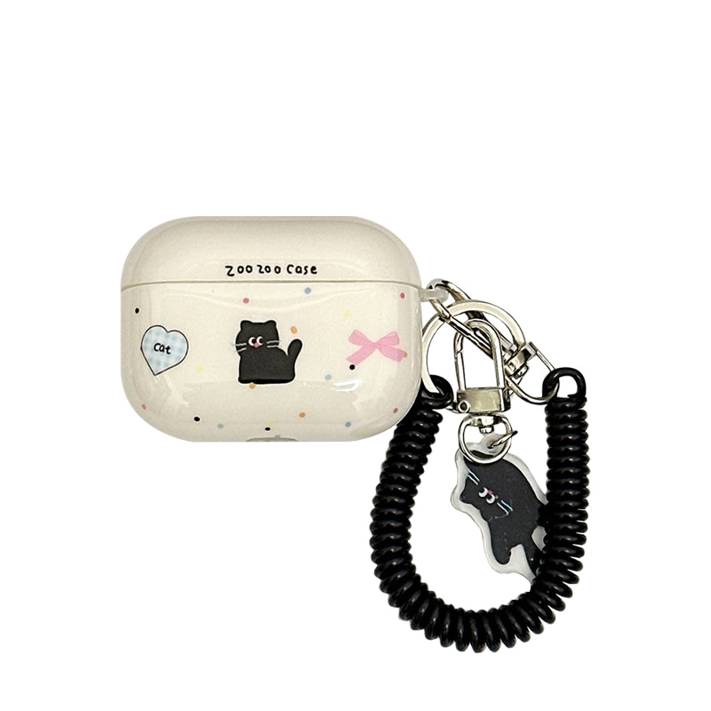 Chromahome Cartoon Cat Spring AirPods Case - Chromahome  