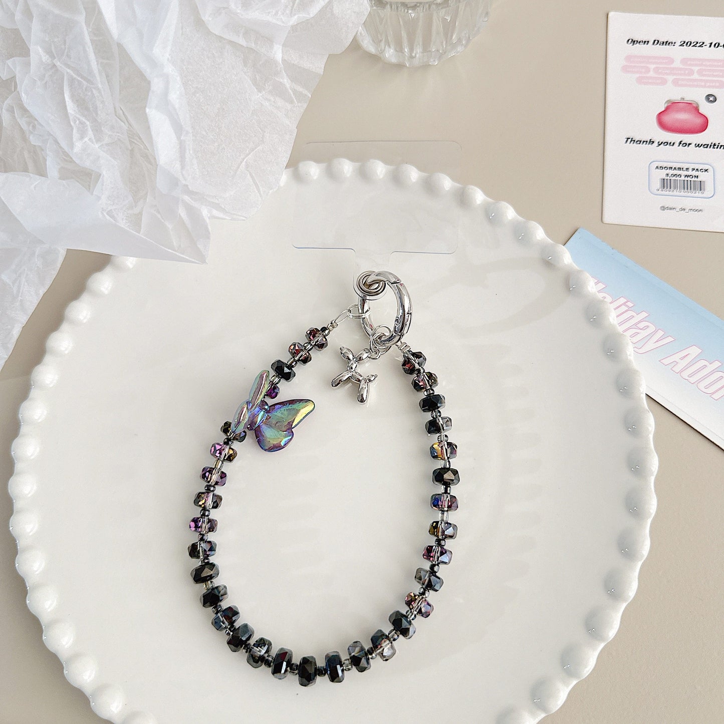 Chromahome Luxury Crystal Butterfly Wristlets