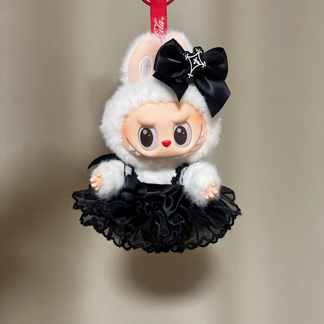 Labubu Devil Reference Chromahome Labubu Clothes Little Devil Only for Sitting party