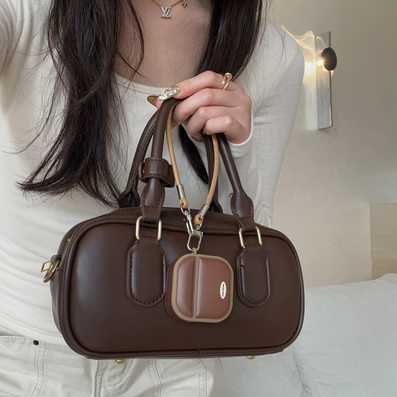 Chromahome Retro Solid Color Leather AirPods Case - Chromahome  