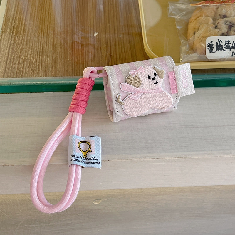 Chromahome Embroidered Puppy Lanyard AirPods Case - Chromahome  