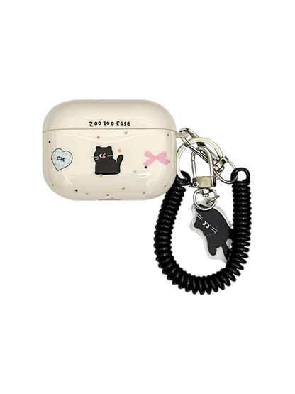 Chromahome Cartoon Cat Spring AirPods Case - Chromahome  