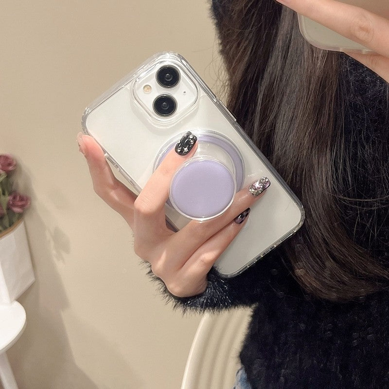 Chromahome Simple Morandi Color MagSafe Adhesive Ring Holder