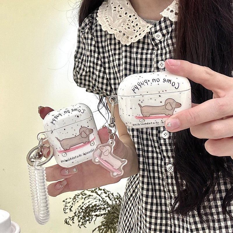 Chromahome Cartoon Dachshund AirPods Case - Chromahome  