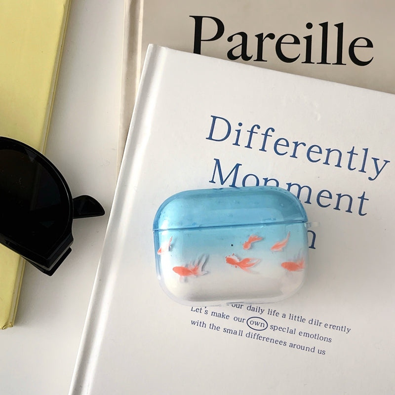 Chromahome Gradient Blue Koi AirPods Case - Chromahome  
