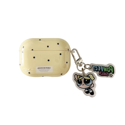 Chromahome Black Polka Dot Small Animal AirPods Case - Chromahome  