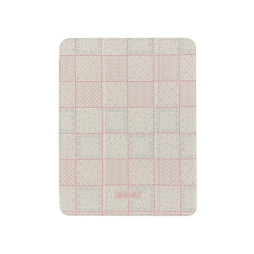 Chromahome Heart Grid Mirror iPad Case