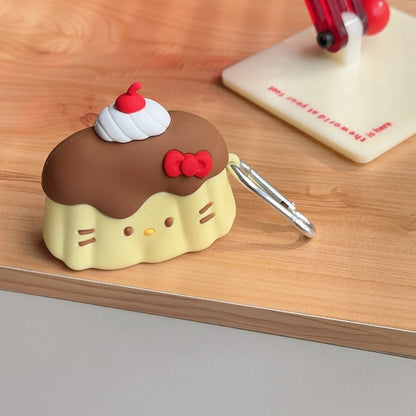 Chromahome Cute Pudding Cat AirPods Case - Chromahome  