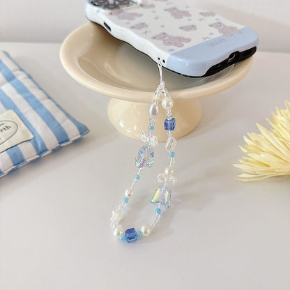 Chromahome Summer Fresh Colorful Flower Beaded Phone Wristlets