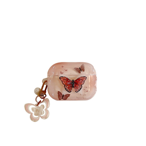 Chromahome Three-dimensional Brown Butterfly AirPods Case - Chromahome  