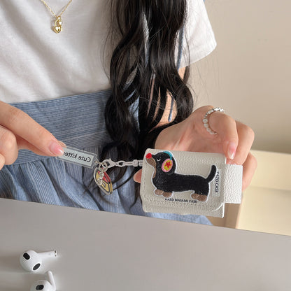 Chromahome Embroidered Dachshund AirPods Case - Chromahome  