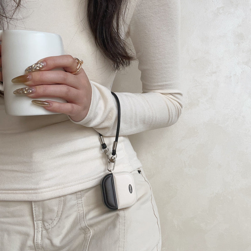 Chromahome Retro Solid Color Leather AirPods Case - Chromahome  