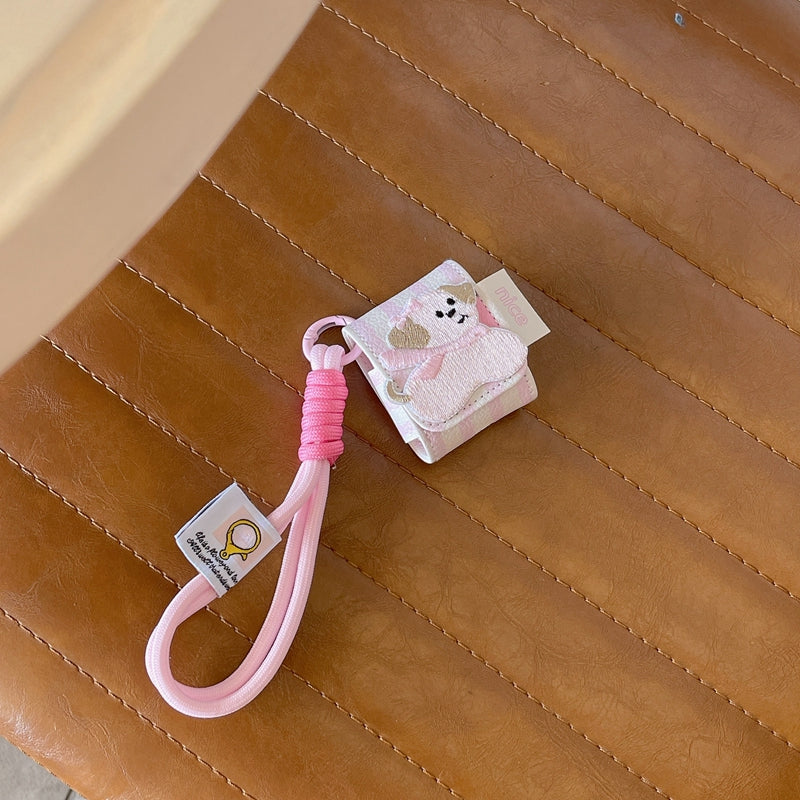 Chromahome Embroidered Puppy Lanyard AirPods Case - Chromahome  