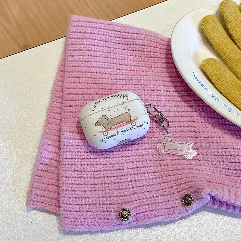 Chromahome Cartoon Dachshund AirPods Case - Chromahome  